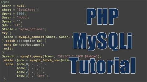 php mysql_query|php mysqli query with parameters.